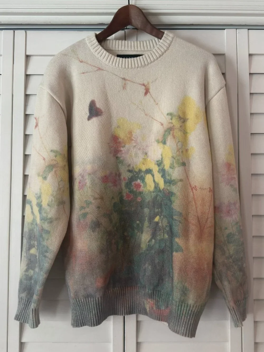 Pacsun Painting Crew Neck Sweater - Size L